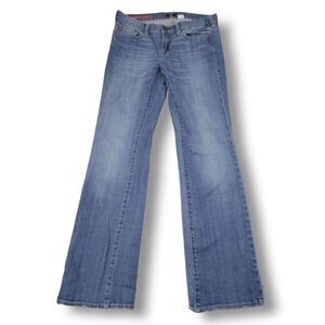 J Crew Jeans Size 29R J. Crew Stretch HipSlung Jeans Boot Cut Jeans Blue Denim